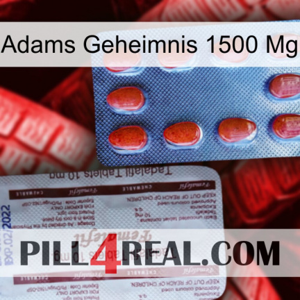 Adams Secret 1500 Mg 36